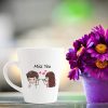 Aj Prints Miss You Quote Printed Conical Coffee Mug- Cute Couple Printed Mug, White 12Oz for Loved One’s | Save 33% - Rajasthan Living 11