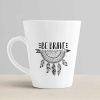 Aj Prints Be Brave Inspirational Quote Conical Coffee Mug- Gift for Christmas, Mug for Women-White- 12Oz Tea Cup | Save 33% - Rajasthan Living 10
