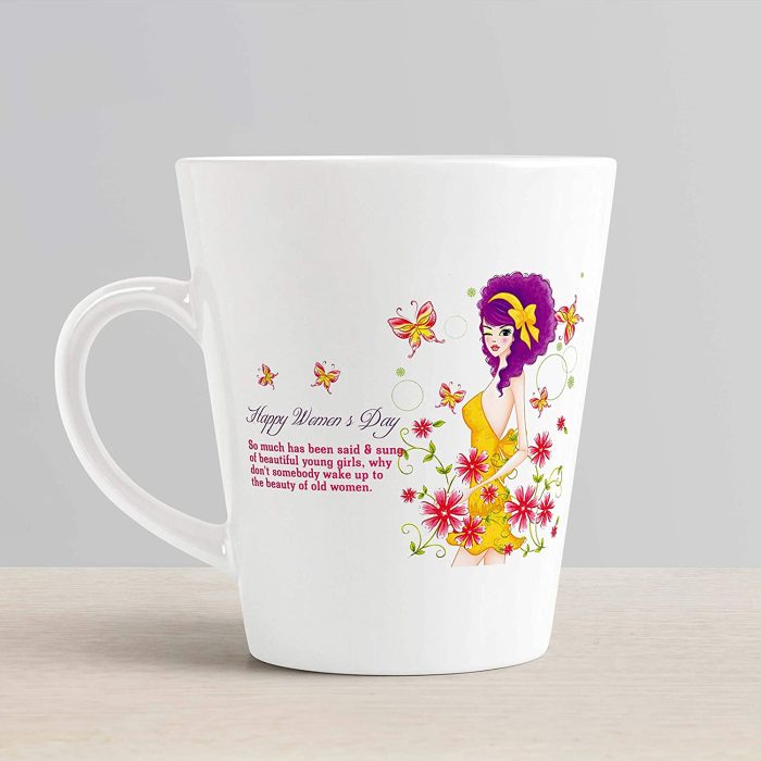 Aj Prints Women’s Day Theam Printed Conical Coffee Mug- 12Oz Mug Gift for Mom, Sister | Save 33% - Rajasthan Living 7
