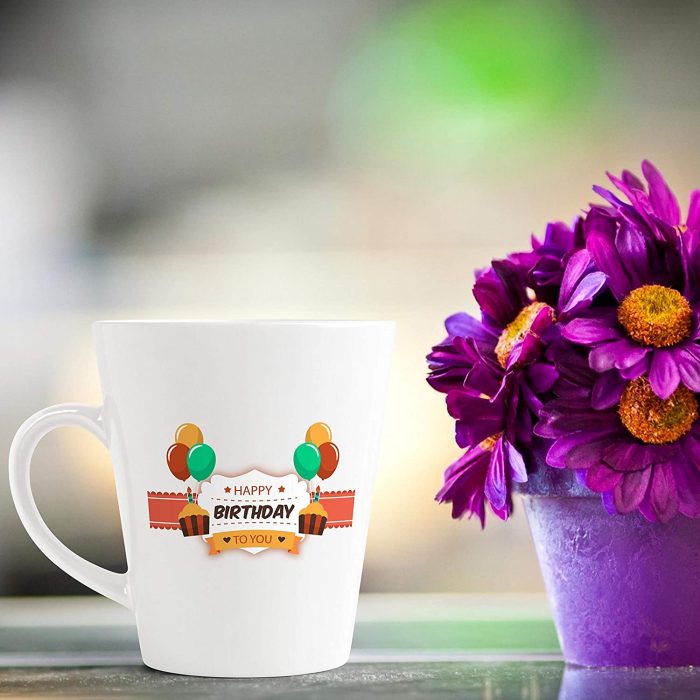 Aj Prints Happy Birthday Mug-Cute Printed Conical Coffee Mug/Milk Mug-White 12Oz Mug Gift for Birthday | Save 33% - Rajasthan Living 6