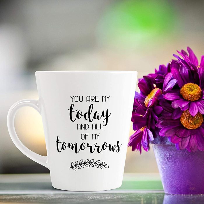 Aj Prints Love Quotes Printed Conical Coffee Mug- Gift for Girlfriend. Boyfriend, Couple | Save 33% - Rajasthan Living 7