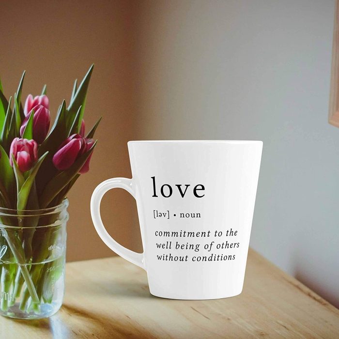 Aj Prints Meaning of Love Latte Coffee Mug Ceramic Novelty Mug/Cup Gift for Him/Her 12oz | Save 33% - Rajasthan Living 7