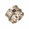 Amethyst Spinner Ring, 925 Sterling Silver Ring | Save 33% - Rajasthan Living 7