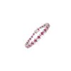 Ruby and Diamond Bracelet in 18K White Gold | Save 33% - Rajasthan Living 8