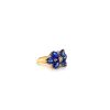 Sapphire and Diamond Ring in 18K Yellow Gold | Save 33% - Rajasthan Living 8