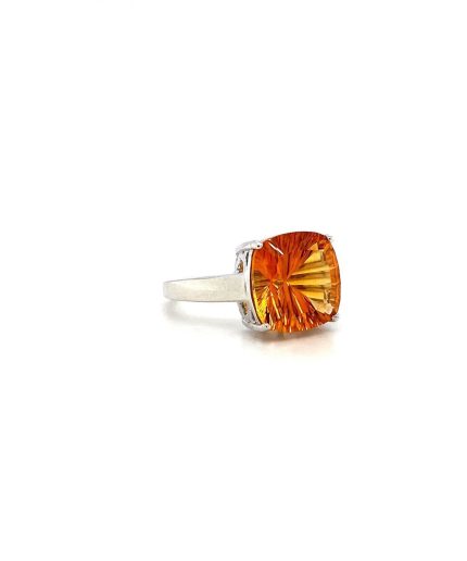 Citrine Ring in 18K White Gold | Save 33% - Rajasthan Living 7