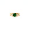 Emerald and Diamond Ring in 18K Yellow Gold | Save 33% - Rajasthan Living 7