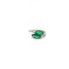 Emerald and Diamond Ring in 18K White Gold | Save 33% - Rajasthan Living 7