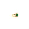 Emerald and Diamond Ring in 14K Yellow Gold | Save 33% - Rajasthan Living 8