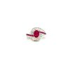 Ruby and Diamond Ring in 18K White Gold | Save 33% - Rajasthan Living 7