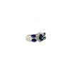 Sapphire and Diamond Ring in 18K White Gold | Save 33% - Rajasthan Living 8