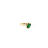 Emerald and Diamond Ring in 14K Yellow Gold | Save 33% - Rajasthan Living 8