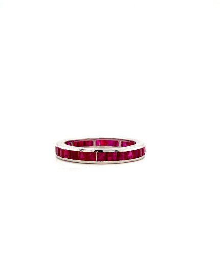 Ruby Ring in 14K White Gold | Save 33% - Rajasthan Living