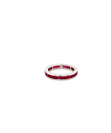 Ruby Ring in 14K White Gold | Save 33% - Rajasthan Living 3