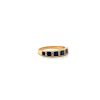 Sapphire and Diamond Ring in 14K Yellow Gold | Save 33% - Rajasthan Living 8