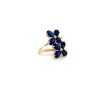 Sapphire and Diamond Ring in 14K Yellow Gold | Save 33% - Rajasthan Living 8