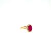 Ruby and Diamond Ring in 14K Yellow Gold | Save 33% - Rajasthan Living 8