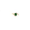 Emerald and Diamond Ring in 14K Yellow Gold | Save 33% - Rajasthan Living 7