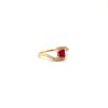 Ruby and Diamond Ring in 14K Yellow Gold | Save 33% - Rajasthan Living 8