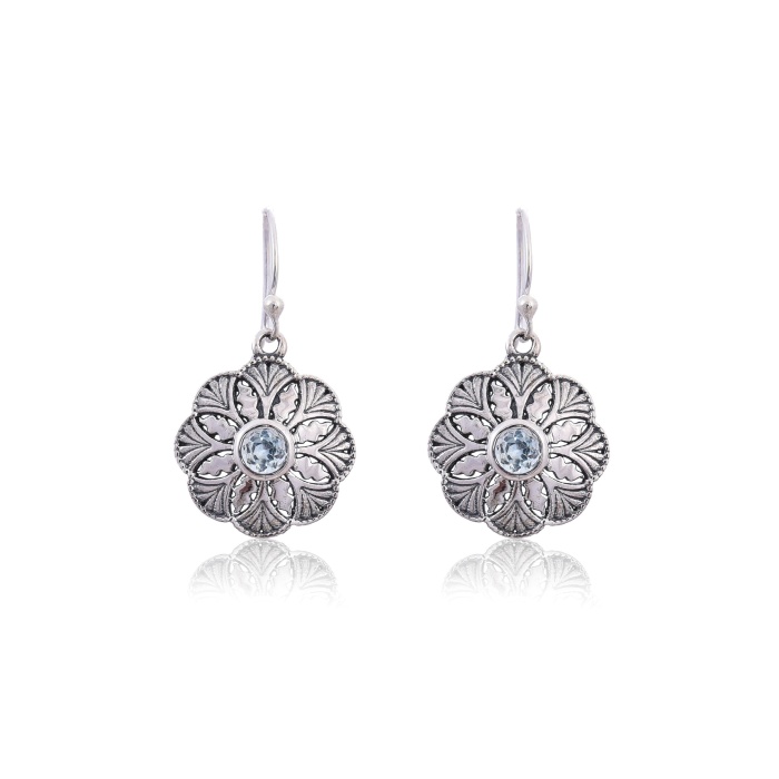 B.T. Sterling Silver Earring | Save 33% - Rajasthan Living 5