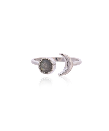 925 Sterling Silver Labradorite Ring | Save 33% - Rajasthan Living