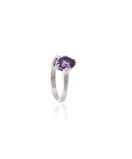 Amethyst 925 Sterling Silver Ring | Save 33% - Rajasthan Living