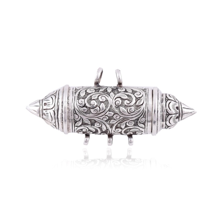 Sterling Silver tabiz pendant | Save 33% - Rajasthan Living 5