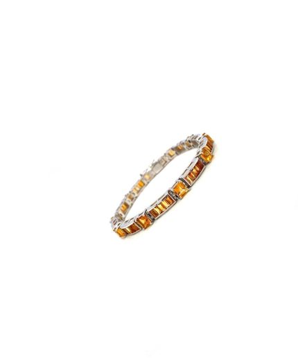 Citrine Bracelet in 925 Sterling Silver | Save 33% - Rajasthan Living 3