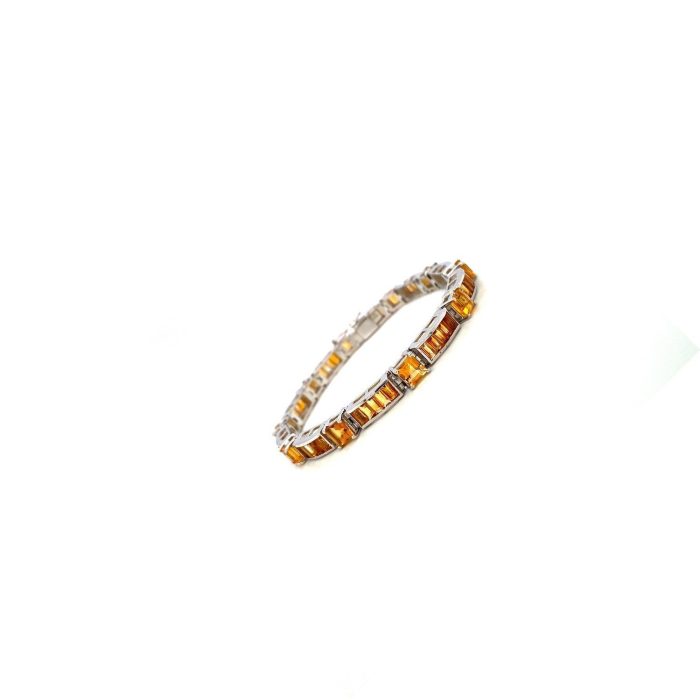 Citrine Bracelet in 925 Sterling Silver | Save 33% - Rajasthan Living 6