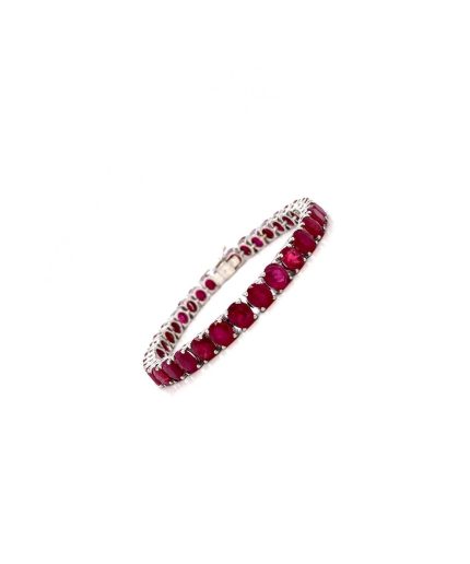 Ruby Bracelet in 925 Sterling Silver | Save 33% - Rajasthan Living 3