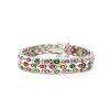 Multi Tourmaline Bracelet in 925 Sterling Silver | Save 33% - Rajasthan Living 7