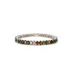 Multi Tourmaline Bracelet in 925 Sterling Silver | Save 33% - Rajasthan Living 7