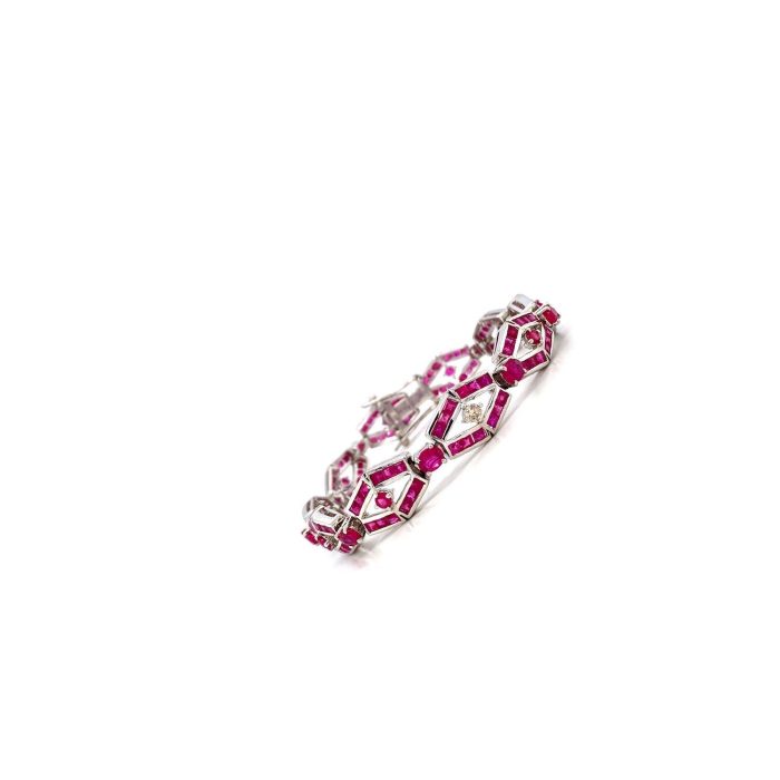 Ruby Bracelet in 925 Sterling Silver | Save 33% - Rajasthan Living 6