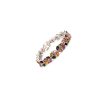 Multi Tourmaline Bracelet in 925 Sterling Silver | Save 33% - Rajasthan Living 8