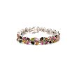 Multi Tourmaline Bracelet in 925 Sterling Silver | Save 33% - Rajasthan Living 7