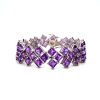 Amethyst Bracelet in 925 Sterling Silver | Save 33% - Rajasthan Living 7