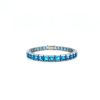 Blue Topaz Bracelet in 925 Sterling Silver | Save 33% - Rajasthan Living 7