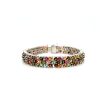 Multi Tourmaline Bracelet in 925 Sterling Silver | Save 33% - Rajasthan Living 7