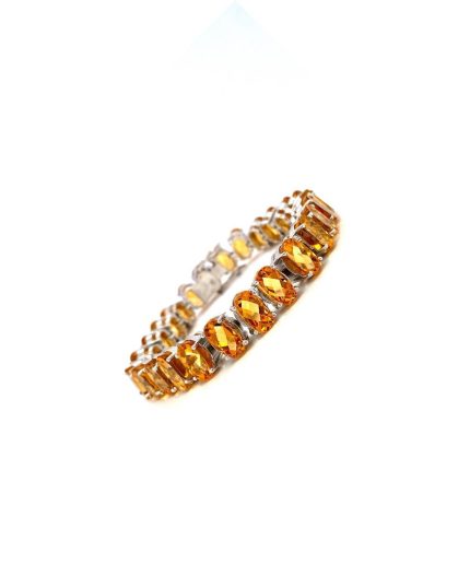 Citrine Bracelet in 925 Sterling Silver | Save 33% - Rajasthan Living 7