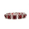 Garnet Bracelet in 925 Sterling Silver | Save 33% - Rajasthan Living 7