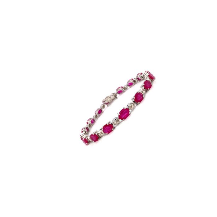 Ruby Bracelet in 925 Sterling Silver | Save 33% - Rajasthan Living 6