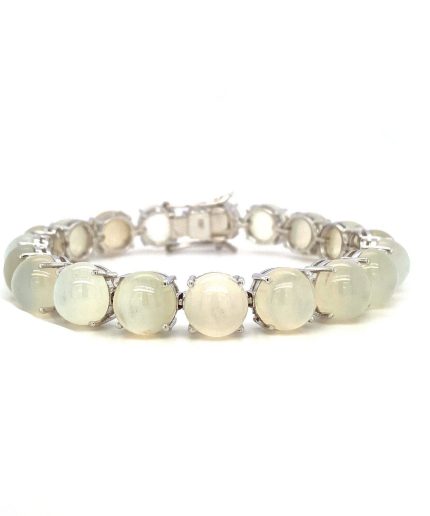 Moonstone Bracelet in 925 Sterling Silver | Save 33% - Rajasthan Living