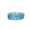 Blue Topaz Bracelet in 925 Sterling Silver | Save 33% - Rajasthan Living 7