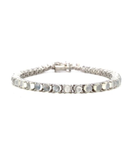 Moonstone Bracelet in 925 Sterling Silver | Save 33% - Rajasthan Living