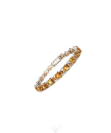 Citrine Bracelet in 925 Sterling Silver | Save 33% - Rajasthan Living 7