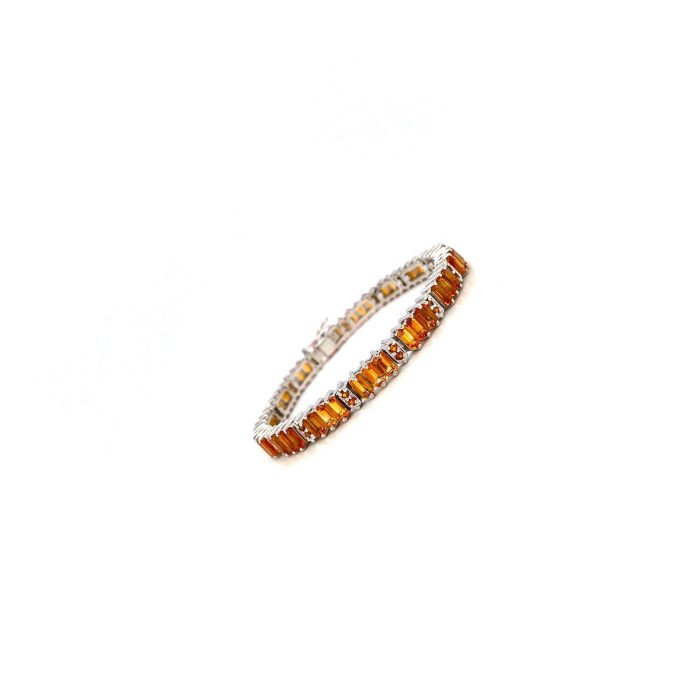 Citrine Bracelet in 925 Sterling Silver | Save 33% - Rajasthan Living 6