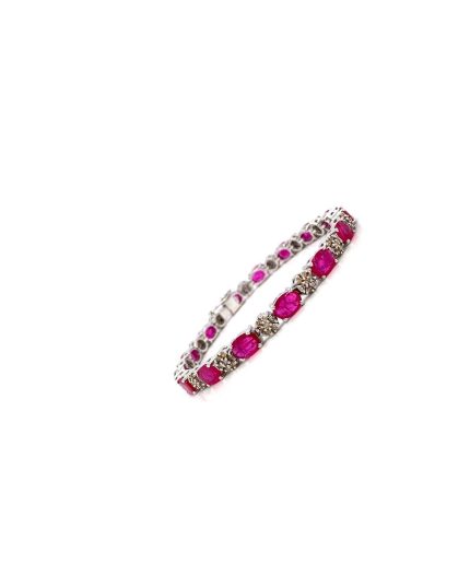 Ruby Bracelet in 925 Sterling Silver | Save 33% - Rajasthan Living 3