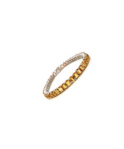 Citrine Bracelet in 925 Sterling Silver | Save 33% - Rajasthan Living 3