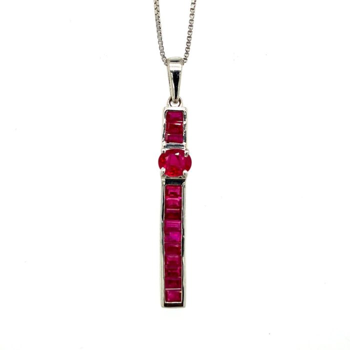 Ruby Pendant in 925 Sterling Silver | Save 33% - Rajasthan Living 5
