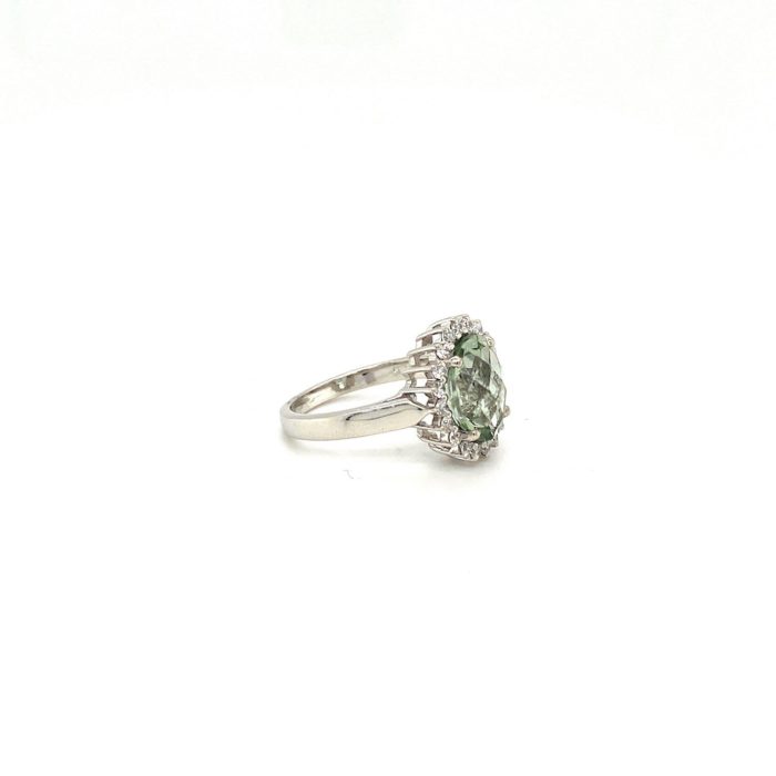 Green Amethyst Ring in 925 Sterling Silver | Save 33% - Rajasthan Living 6